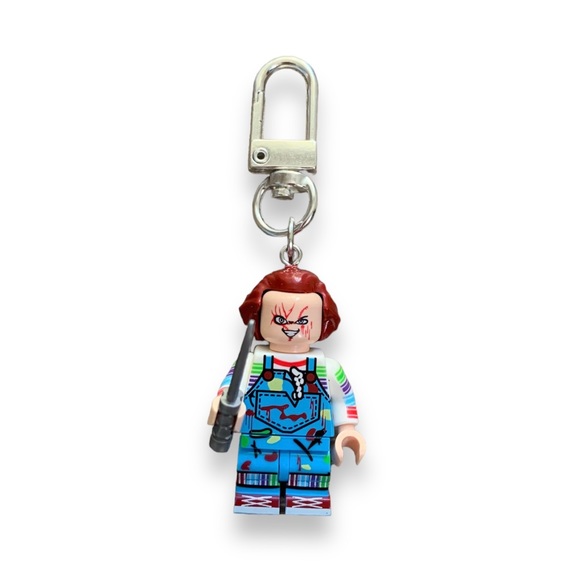 Horror Movie Character Lego mini figure Keychain - Picture 2 of 6